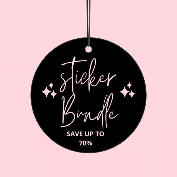 STICKER BUNDLES -INVENTORY CLEARANCE BUNDLES