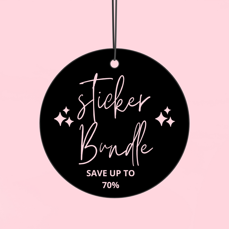 STICKER BUNDLES -INVENTORY CLEARANCE BUNDLES