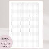 2024 & UNDATED VERSION | PRINTED | YEARLY INDEX INSERTS |  ROSEY PLANNER