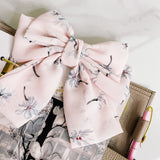 BOW PLANNER CLIP | Pink Florals