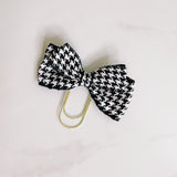 BOW PLANNER CLIP | Checkered theme