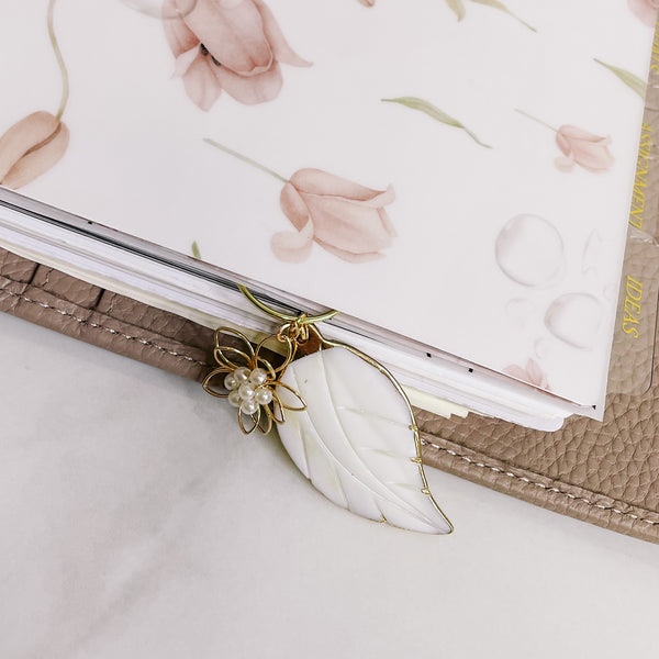 PLANNER CLIP | LEAF CHARM