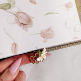 PLANNER CLIP | PINK BEE CHARM