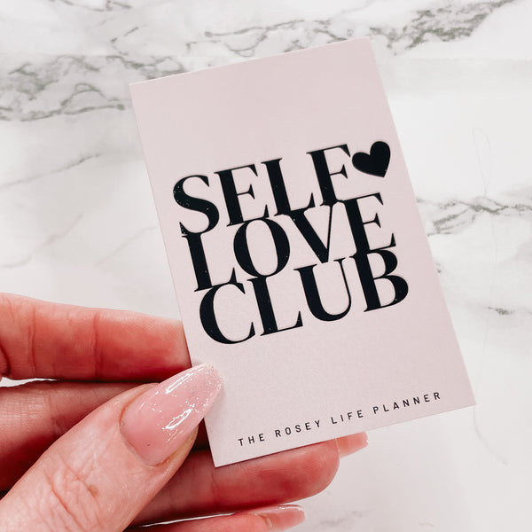 JOURNALING CARD | PLANNER DECO | Self Love