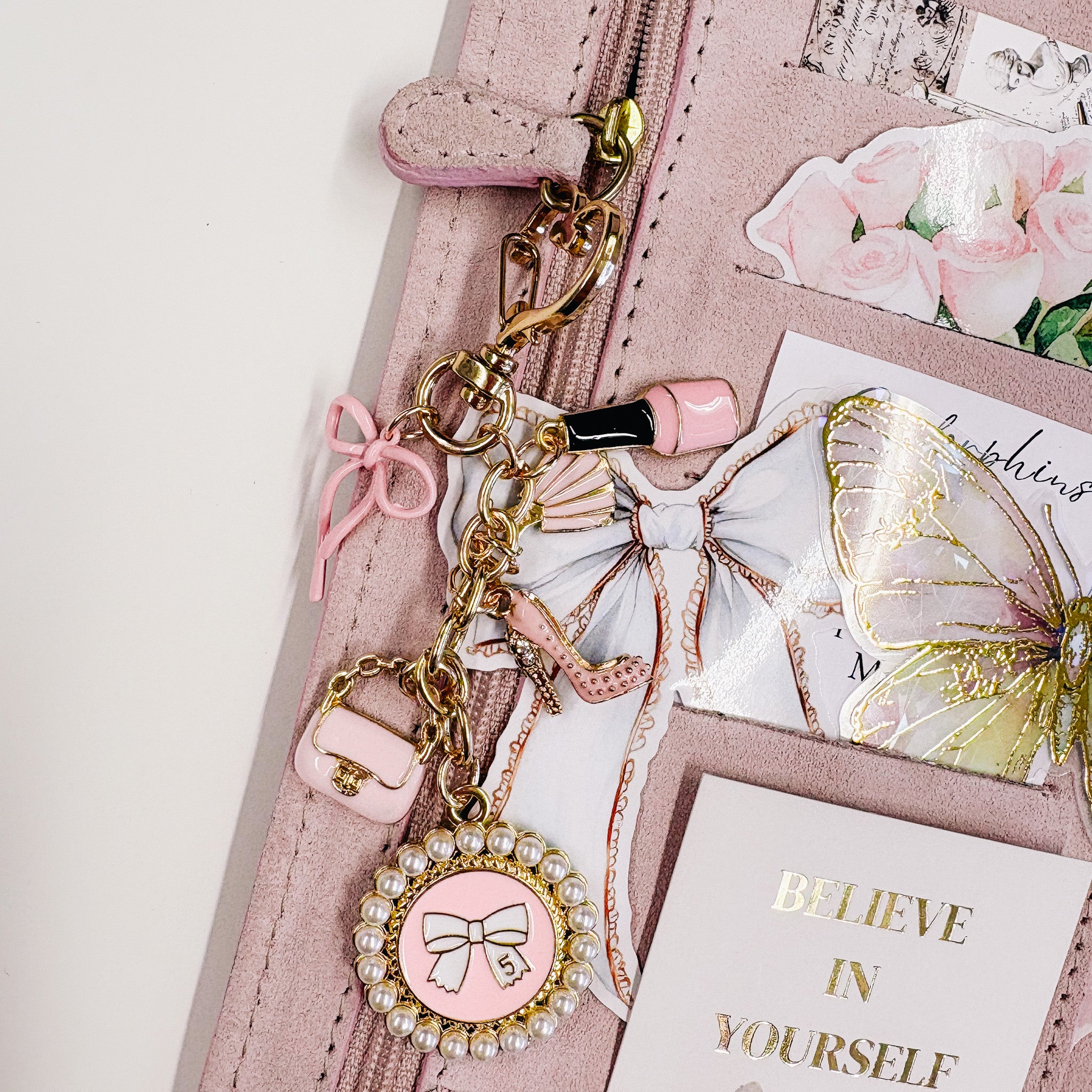 PLANNER | KEY CHARM | PLANNER GIRL - CUTE – theroseylifeplanner