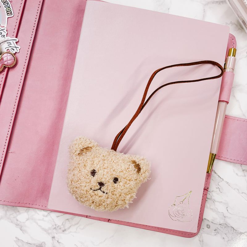 BEAR PAPER CHARM FOR HANGING FROM BAG OR PLANNER