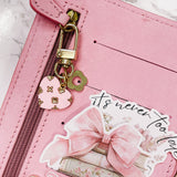 Pink Heart Charm for Planner