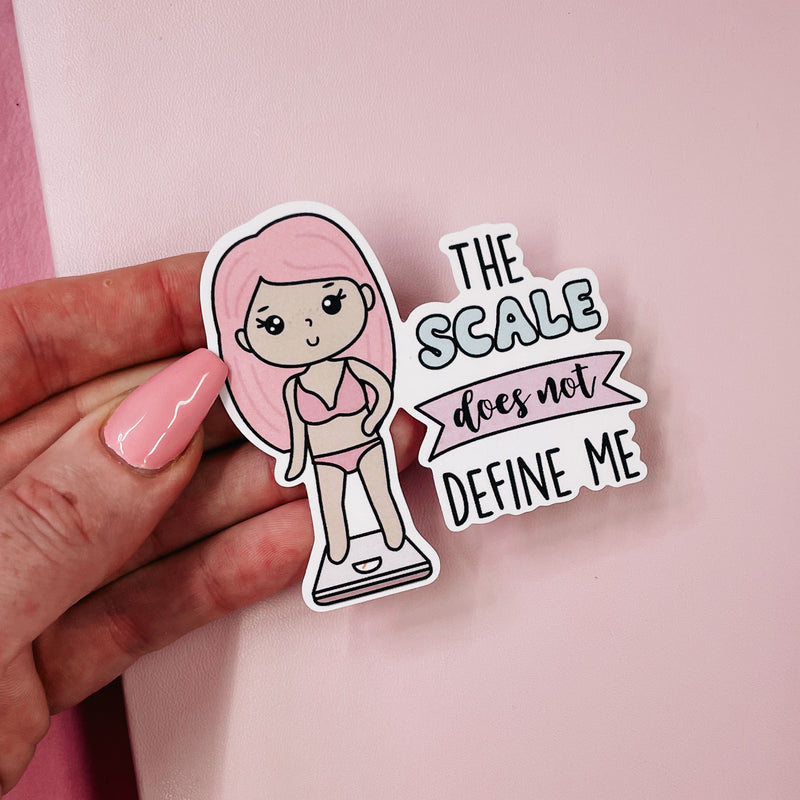 ROSEY POSEY - THE SCALE | DIE CUT STICKER | VINLY GLOSS