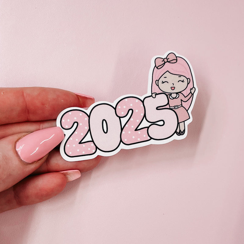 ROSEY POSEY - 2025 | DIE CUT STICKER | VINLY GLOSS