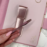 Sticker Tweezers -PINK WITH PINK POUCH