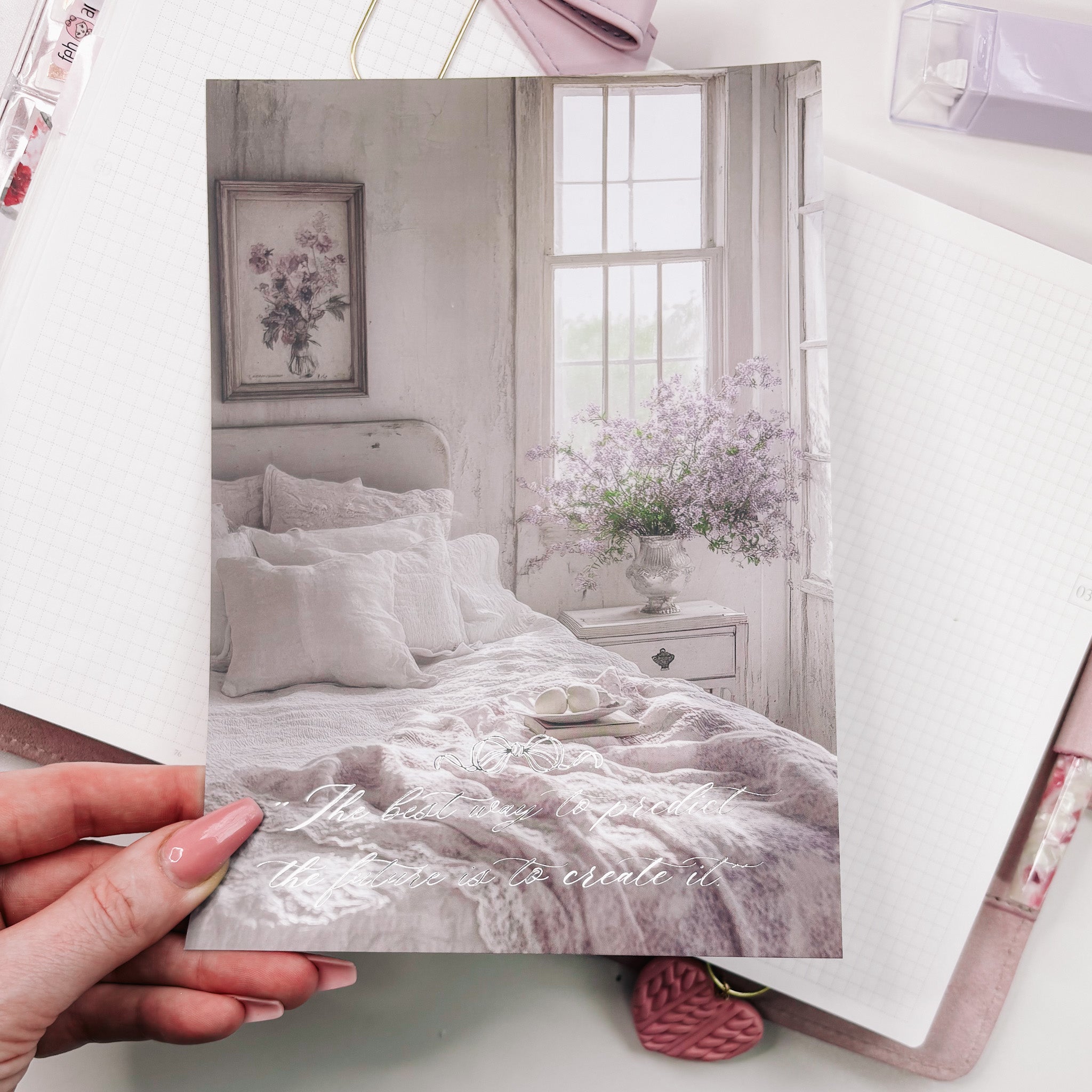 PLANNER JOURNAL CARD A5 | CARD WITH PLANNING ROUTINE | APRIL25 COLLECT ...