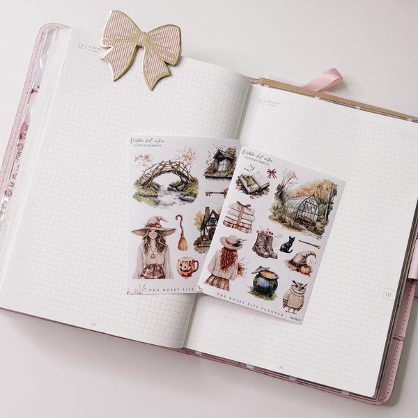 DECO STICKERS  | SHEET F1 & F2 | CLEAR/ MATTE  | OCTOBER 2025 COLLECTION