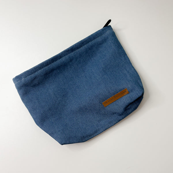 PENCIL CASE | DENIM | STATIONERY STORAGE