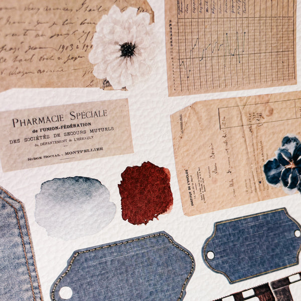 A4 DECO SHEET | TEXTURED PAPER - OCTOBER 2025