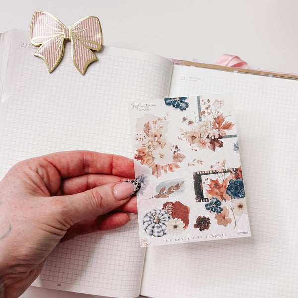 DECO STICKERS  | SHEET 3 | CLEAR/ MATTE  | OCTOBER 2025 COLLECTION