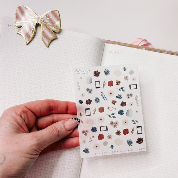 DECO STICKERS  | SHEET 4 | CLEAR/ MATTE  | OCTOBER 2025 COLLECTION