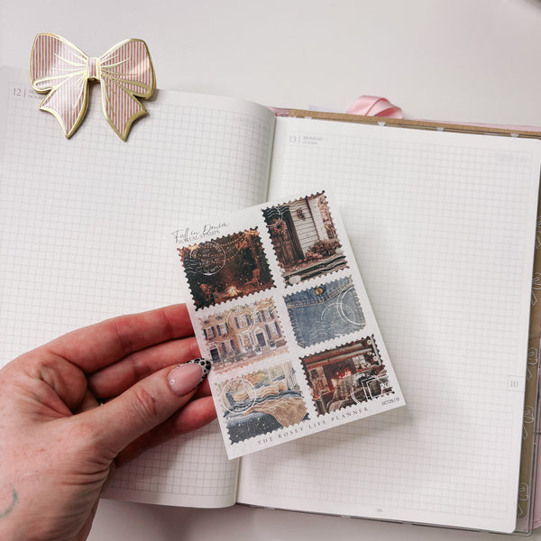 DECO STICKERS  | SHEET 12 | CLEAR/ MATTE  | OCTOBER 2025 COLLECTION