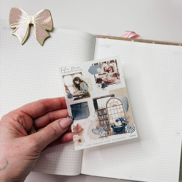 DECO STICKERS  | SHEET 13 | CLEAR/ MATTE  | OCTOBER 2025 COLLECTION