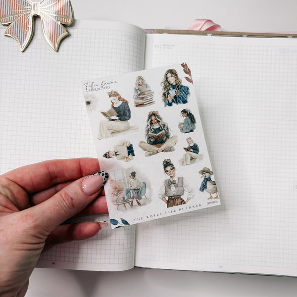 DECO STICKERS  | SHEET 21 | CLEAR/ MATTE  | OCTOBER 2025 COLLECTION