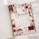 PLANNER DASHBOARD | CALENDAR -  VELLUM | NOV24 COLLECTION