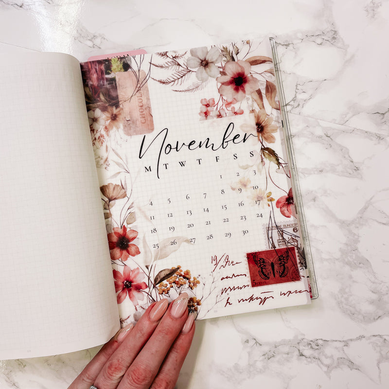 PLANNER DASHBOARD | CALENDAR -  VELLUM | NOV24 COLLECTION