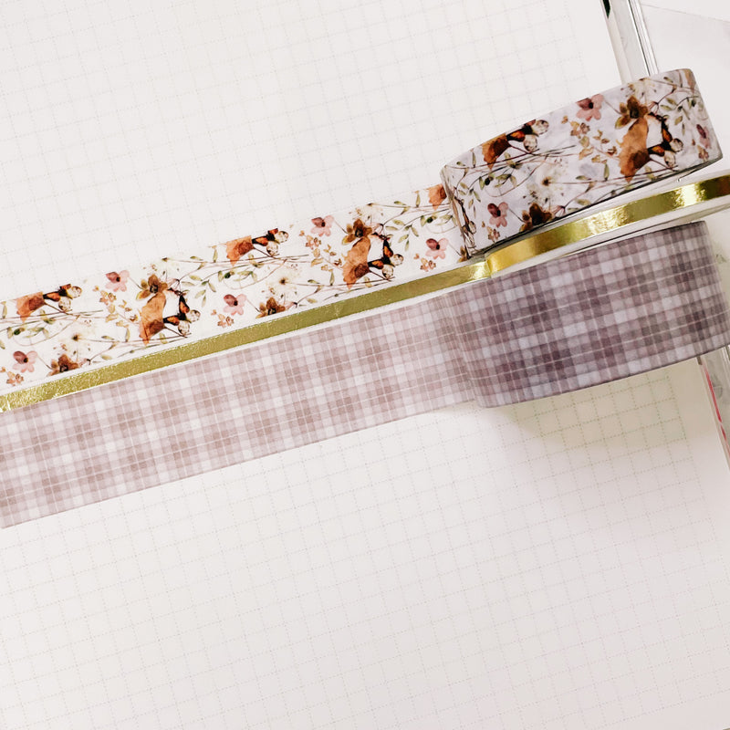 Washi Tape | 10 m - 1.5 cm | fall florals - COZY FALL COLLECTION