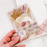 Ephemera Package | Fall Themed | Stickers and Paper die cuts