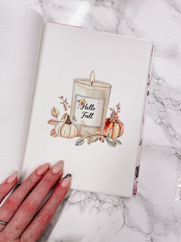 PLANNER DASHBOARD |  VELLUM | cozy fall collection