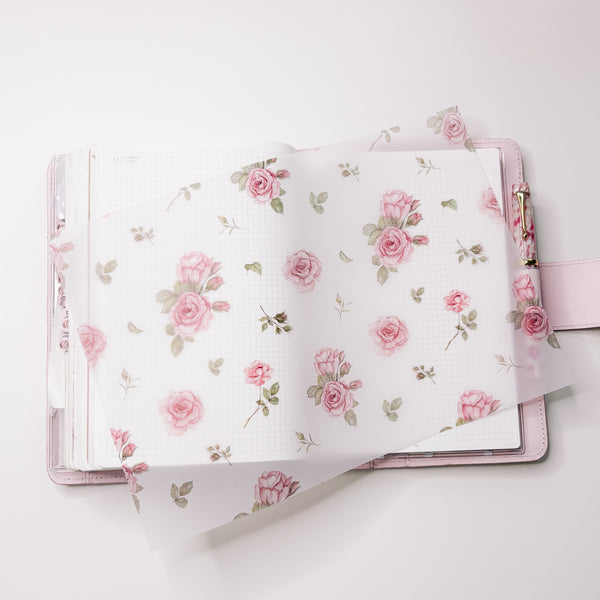 A4 DECO SHEET | VELLUM - RELAX LOVELIE