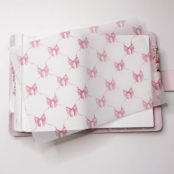 A4 DECO SHEET | VELLUM - RELAX LOVELIE