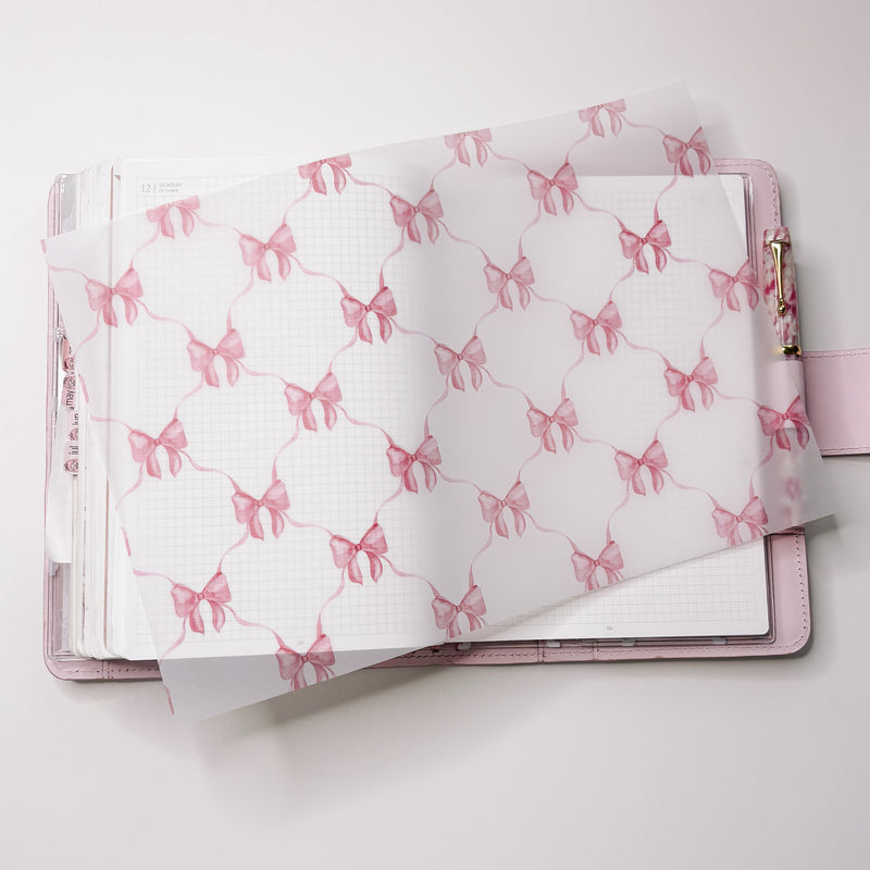 A4 DECO SHEET | VELLUM - RELAX LOVELIE