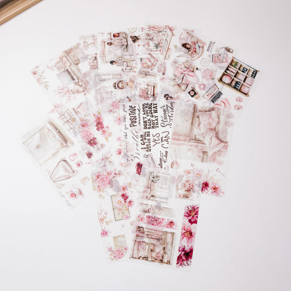 RELAX LOVELIE COLLECTION | STICKERS 1-12 or ALL 12 BUNDLE DEAL | CLEAR MATTE
