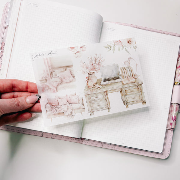 RELAX LOVELIE COLLECTION | STICKERS 1-12 or ALL 12 BUNDLE DEAL | CLEAR MATTE