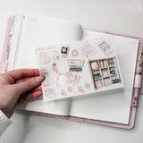 RELAX LOVELIE COLLECTION | STICKERS 1-12 or ALL 12 BUNDLE DEAL | CLEAR MATTE
