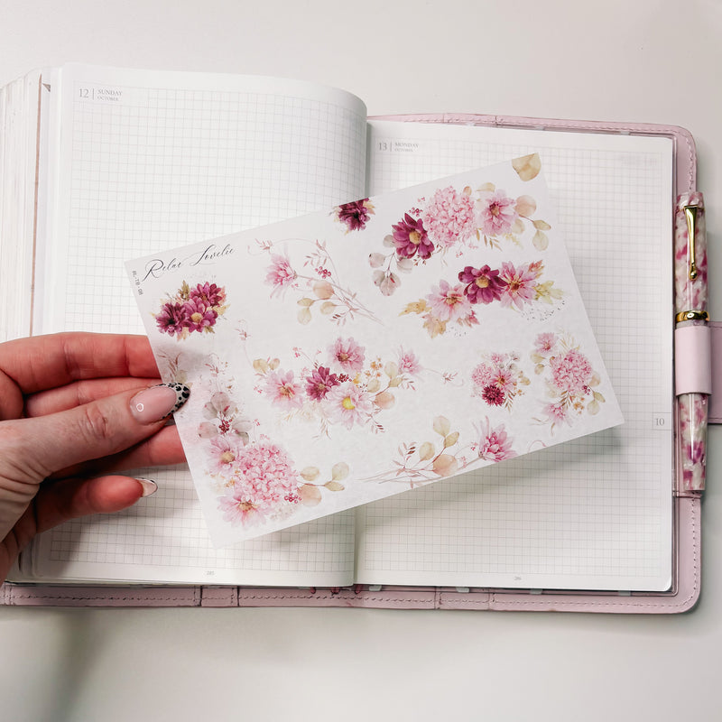 RELAX LOVELIE COLLECTION | STICKERS 1-12 or ALL 12 BUNDLE DEAL | CLEAR MATTE