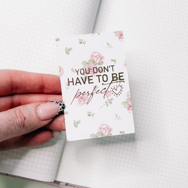 JOURNALING CARD | PLANNER DECO | Relax lovelie