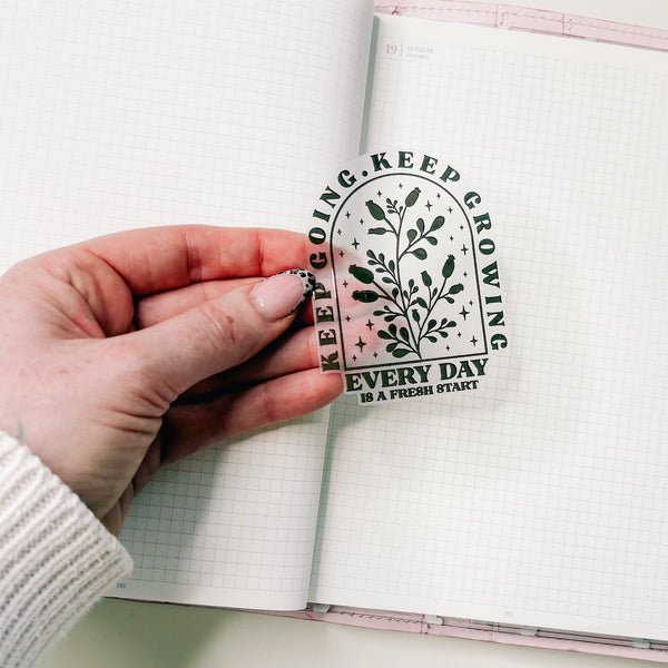 DIE CUT STICKER |  Relax lovelie