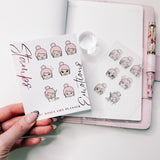 Rosey Posey | Silicone Stamps & Acrylic Cylinder| Emotions