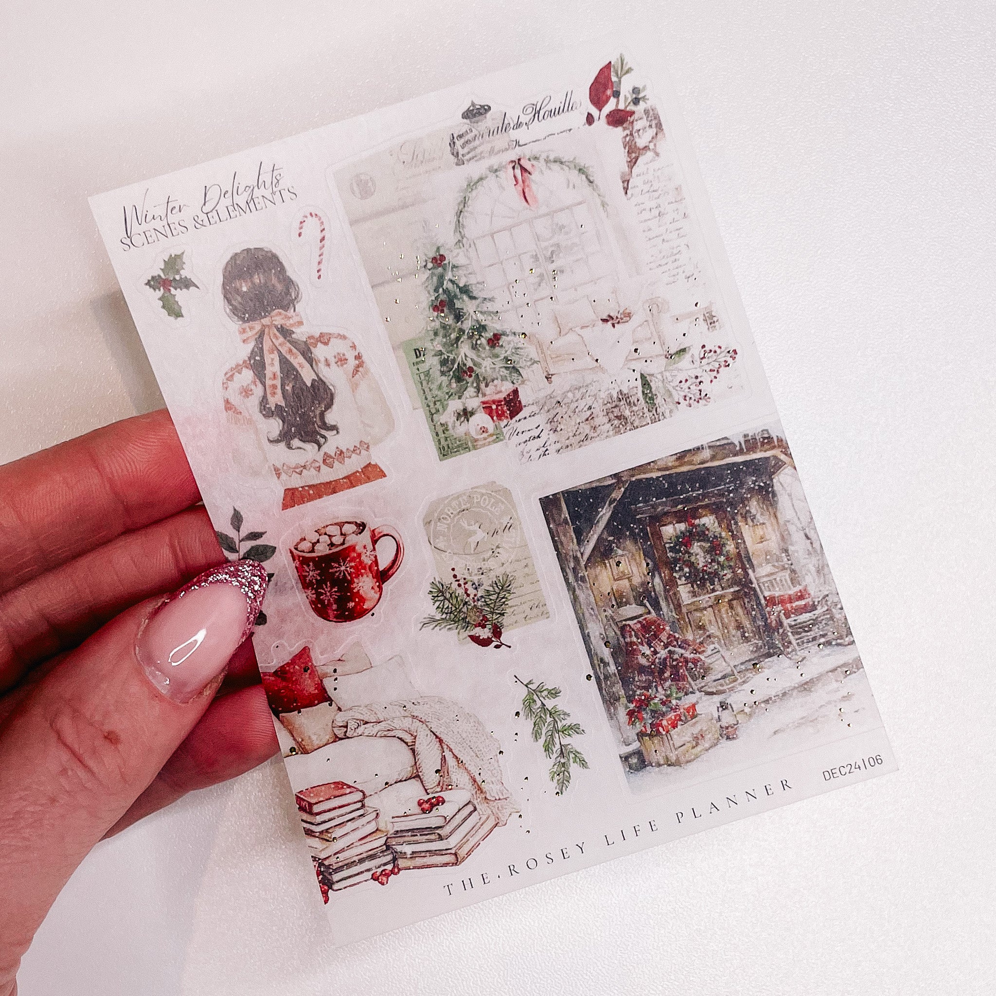DECO STICKERS | SHEET 6 | CLEAR/ MATTE | DEC24 COLLECTION ...