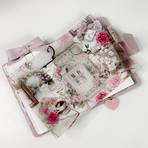 A4 DECO SHEET | VELLUM - SCENES - Gold Foil | MAY25