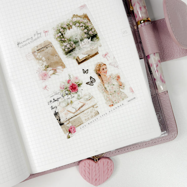 DECO STICKERS  | SHEET 6 | CLEAR/ MATTE  | MAY25 COLLECTION