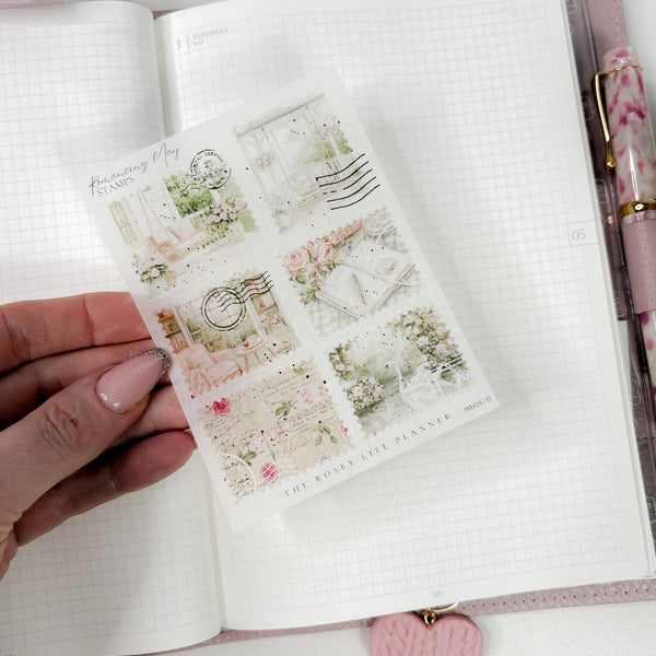 DECO STICKERS  | SHEET 12 | CLEAR/ MATTE  | MAY25 COLLECTION