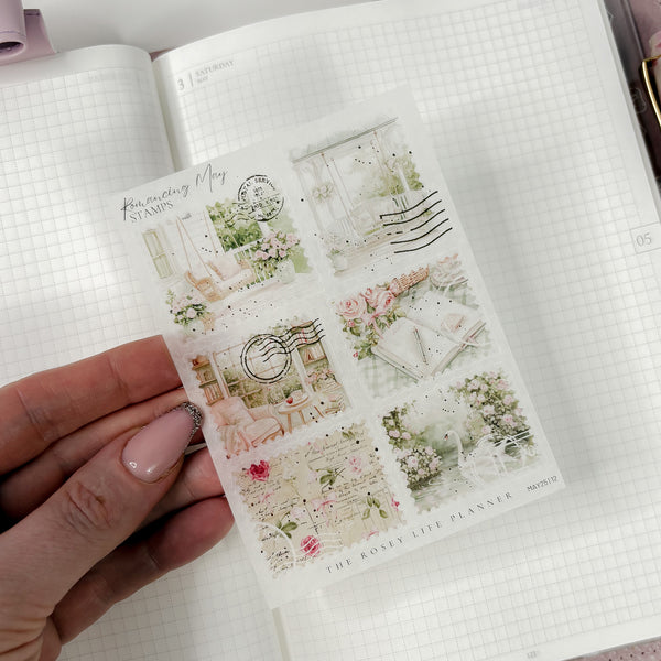 DECO STICKERS  | SHEET 12 | CLEAR/ MATTE  | MAY25 COLLECTION
