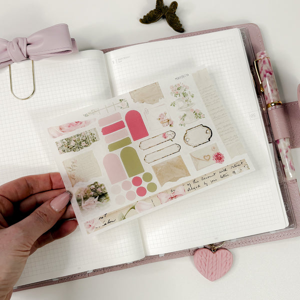 STICKERS  | SHEET 14 | CLEAR/ MATTE  | MAY25 COLLECTION