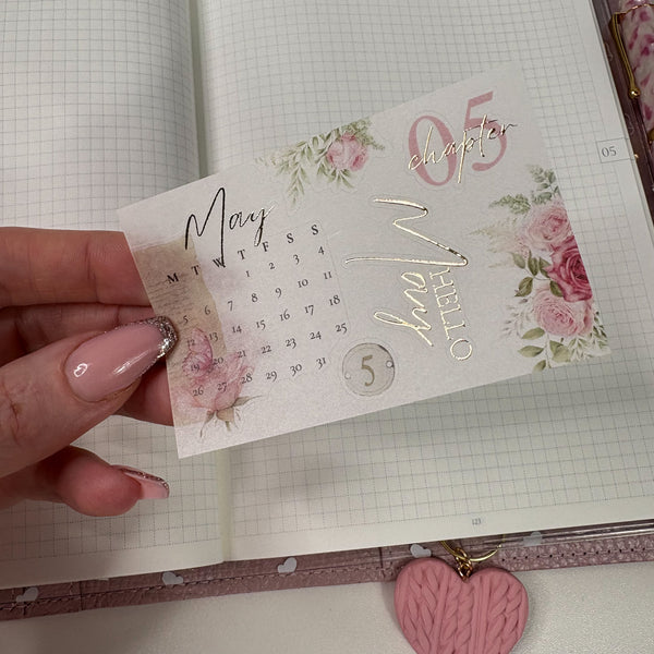 MAY25 | MINI SHEET CLEAR MATTE - SCRIPT