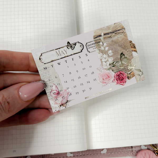 JOURNALING CARD | PLANNER DECO - CALENDAR | MAY25
