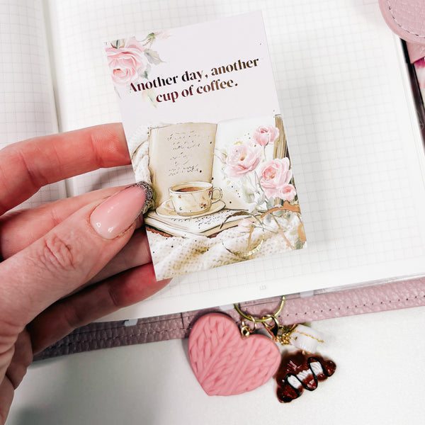 JOURNALING CARD | PLANNER DECO - QUOTE | COFFEE & PLANNING 3.0