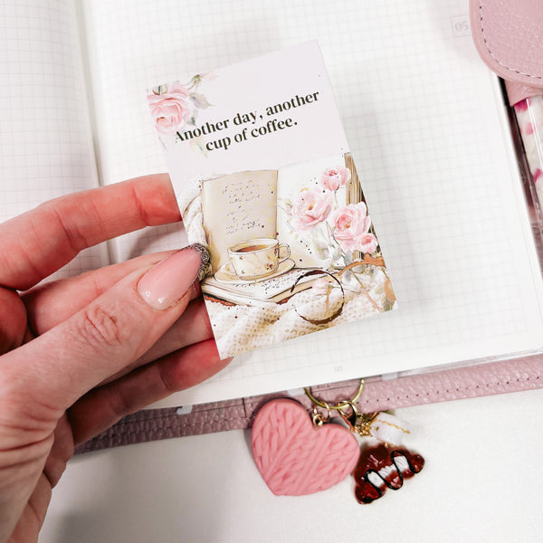 JOURNALING CARD | PLANNER DECO - QUOTE | COFFEE & PLANNING 3.0