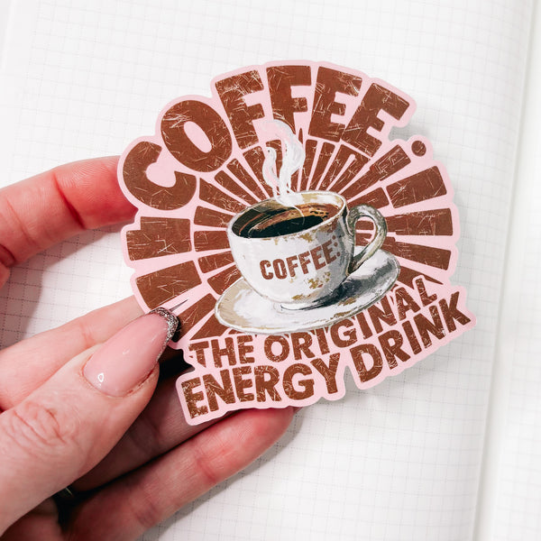 DIE CUT STICKER | COFFEE & PLANNING 3.0 COLLECTION