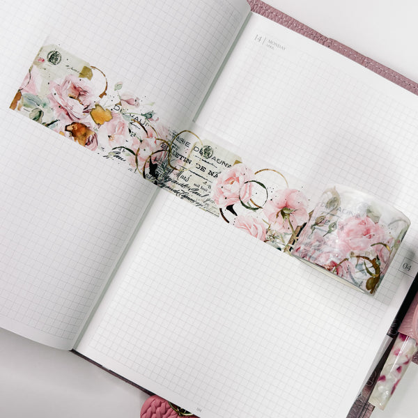 Washi Tape | 10 m - 3.5cm |  Coffee & Planning 3.0